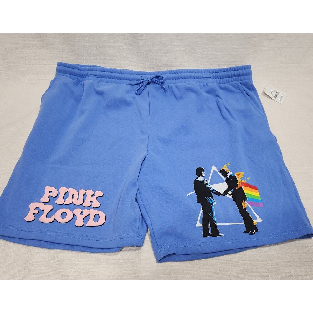 Pink Floyd men's jogger shorts size 3XL NWT